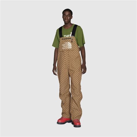 gucci x north face overalls|The North Face x Gucci's Second Collaboration Has Landed .